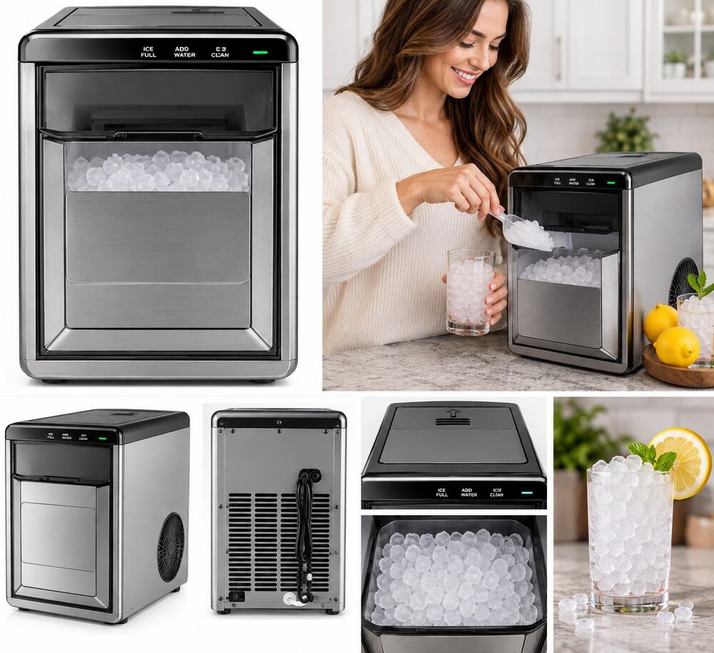 Countertop Nugget Ice Maker – 115V/60Hz